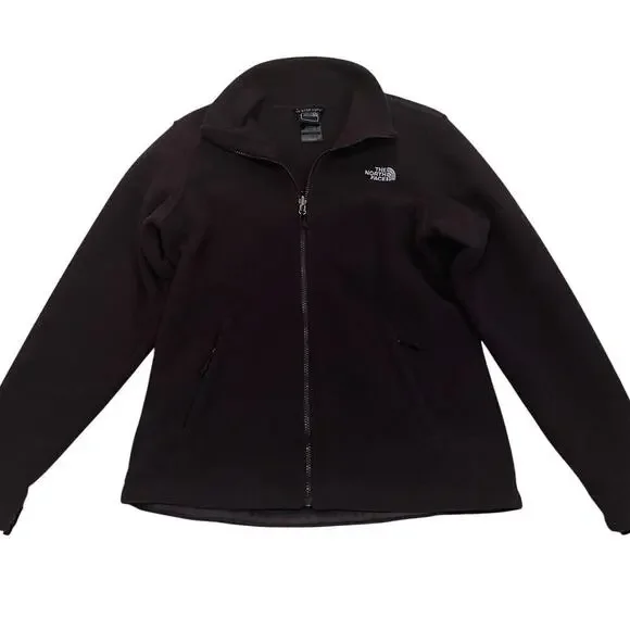 The North Face Women’s M Fleece Jacket | Plum Full Zip Outdoor Layer NWOT - Picture 5 of 10